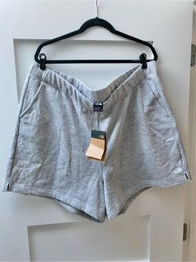 The North Face Women's Light Gray Athletic Shorts size 3x